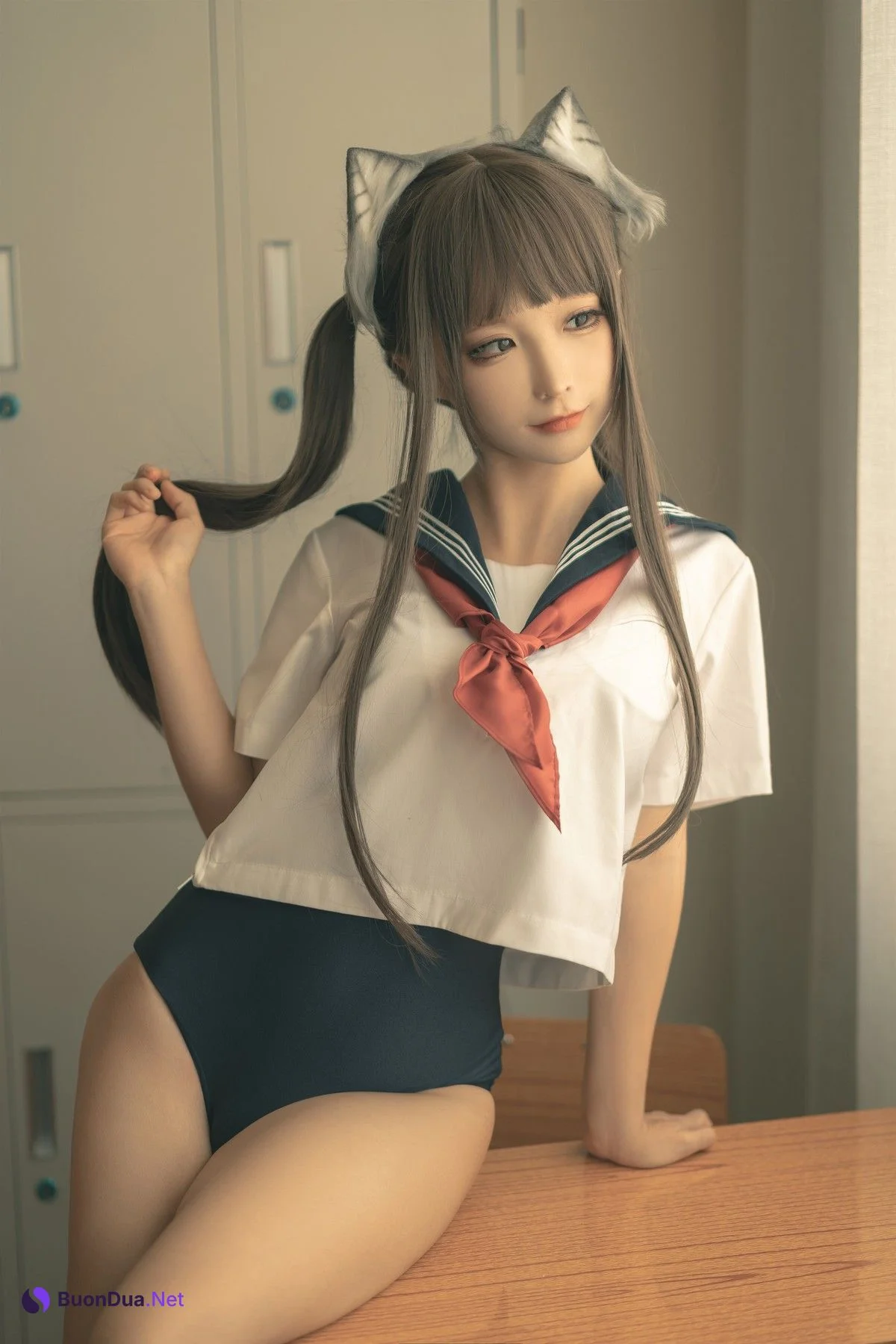 蠢沫沫 Cosplay 放学后 - Photo 16