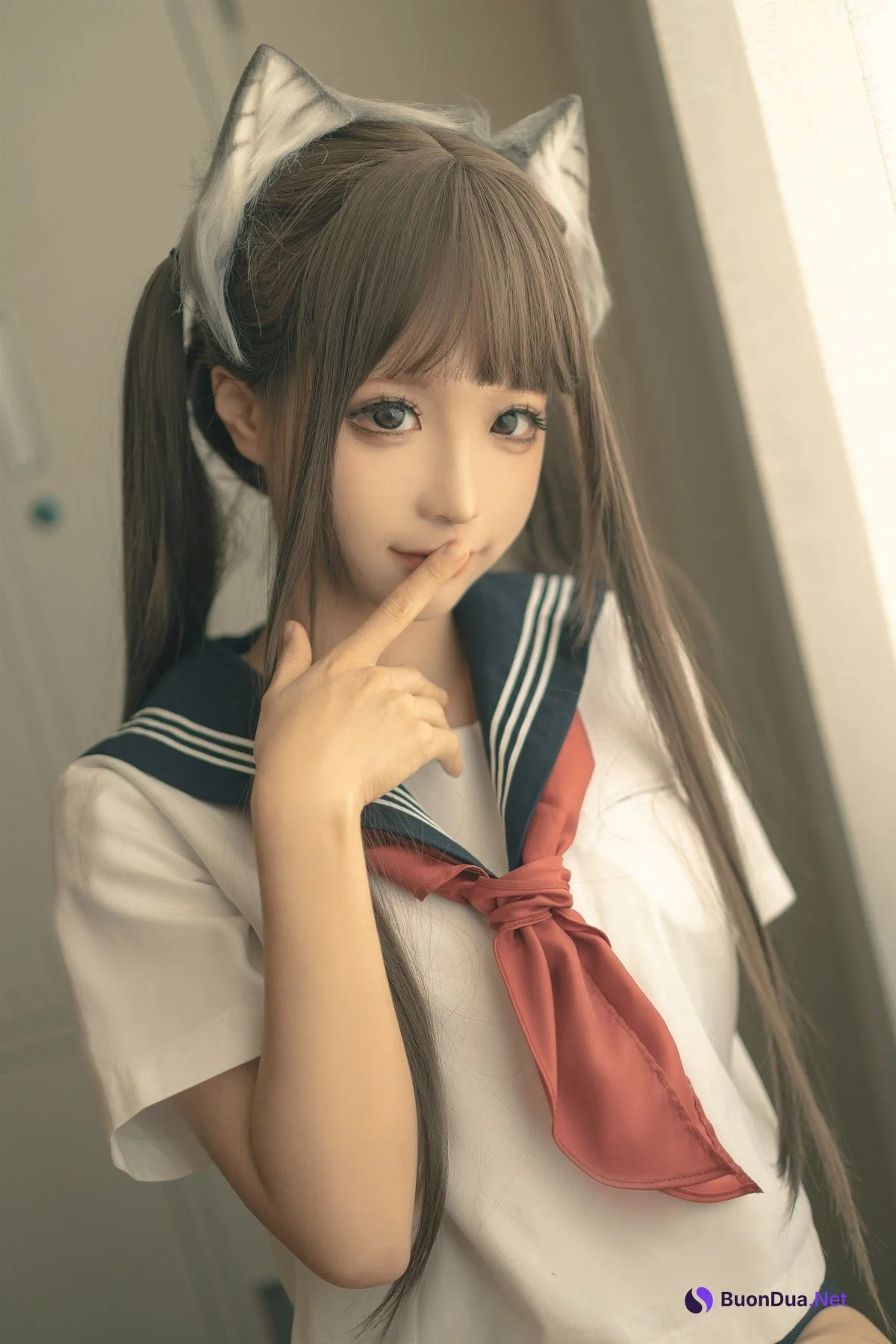 蠢沫沫 Cosplay 放学后 - Photo 18