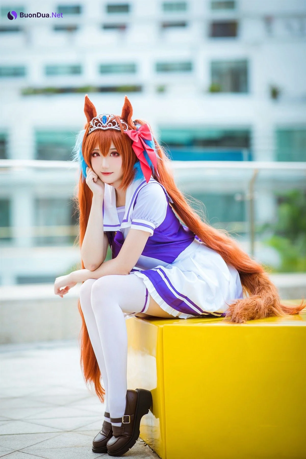 Cosplay 瓜希酱福利 赛马娘 大和赤骥 - Photo 10