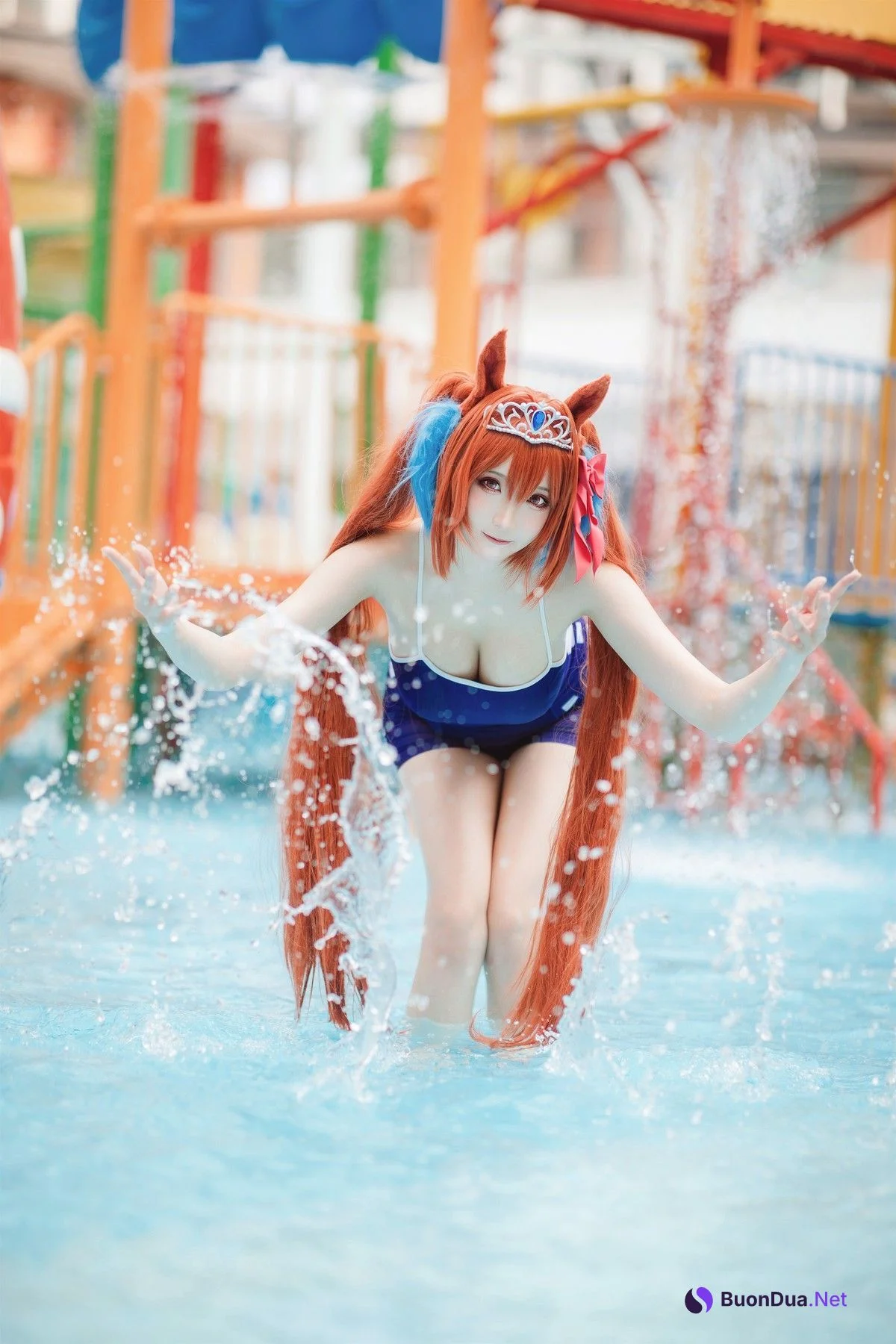 Cosplay 瓜希酱福利 赛马娘 大和赤骥 - Photo 15