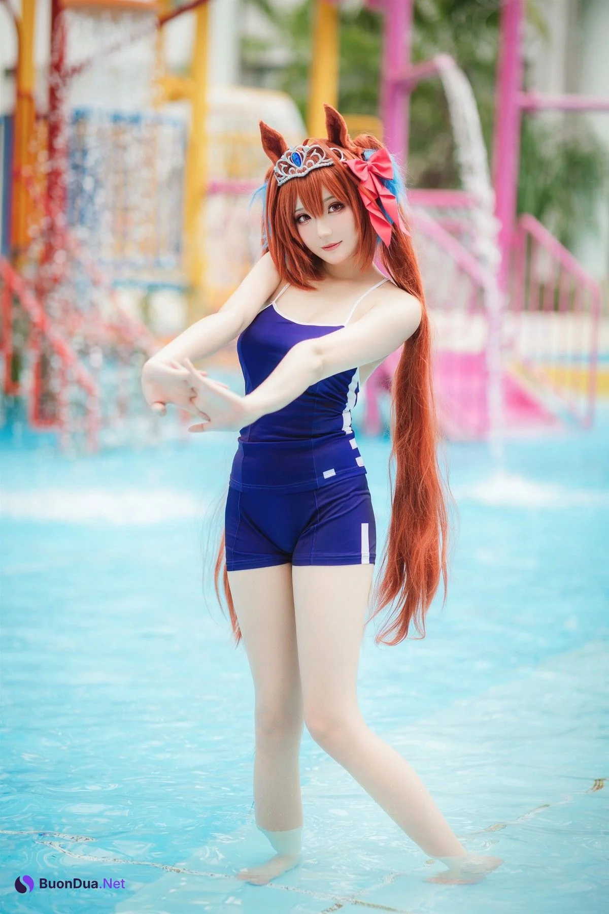 Cosplay 瓜希酱福利 赛马娘 大和赤骥 - Photo 16