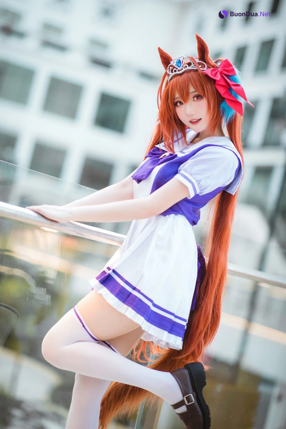 Cosplay 瓜希酱福利 赛马娘 大和赤骥 - Photo 2