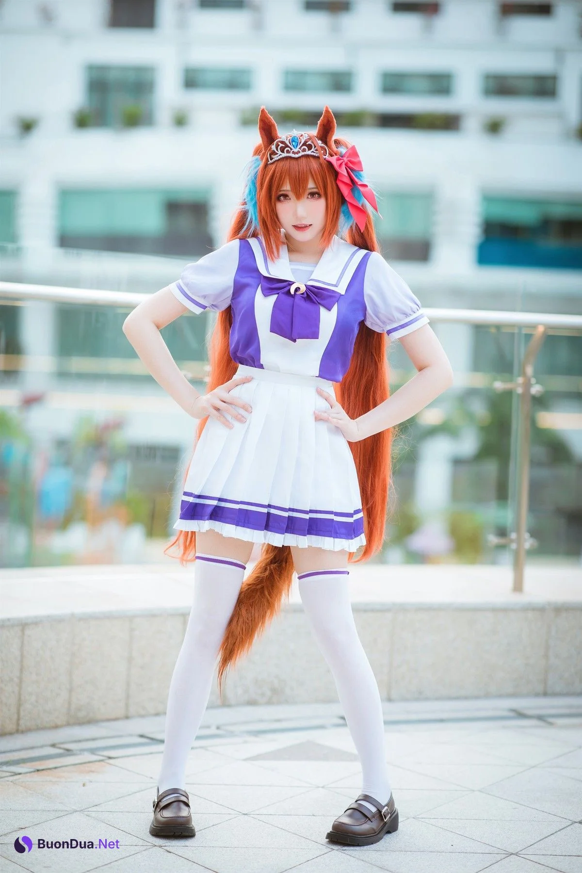 Cosplay 瓜希酱福利 赛马娘 大和赤骥 - Photo 5