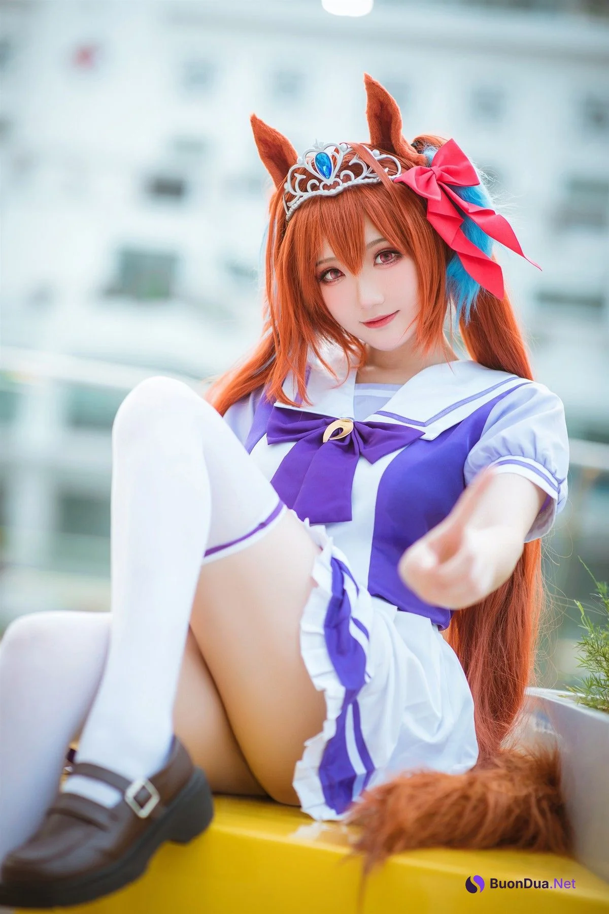 Cosplay 瓜希酱福利 赛马娘 大和赤骥 - Photo 6