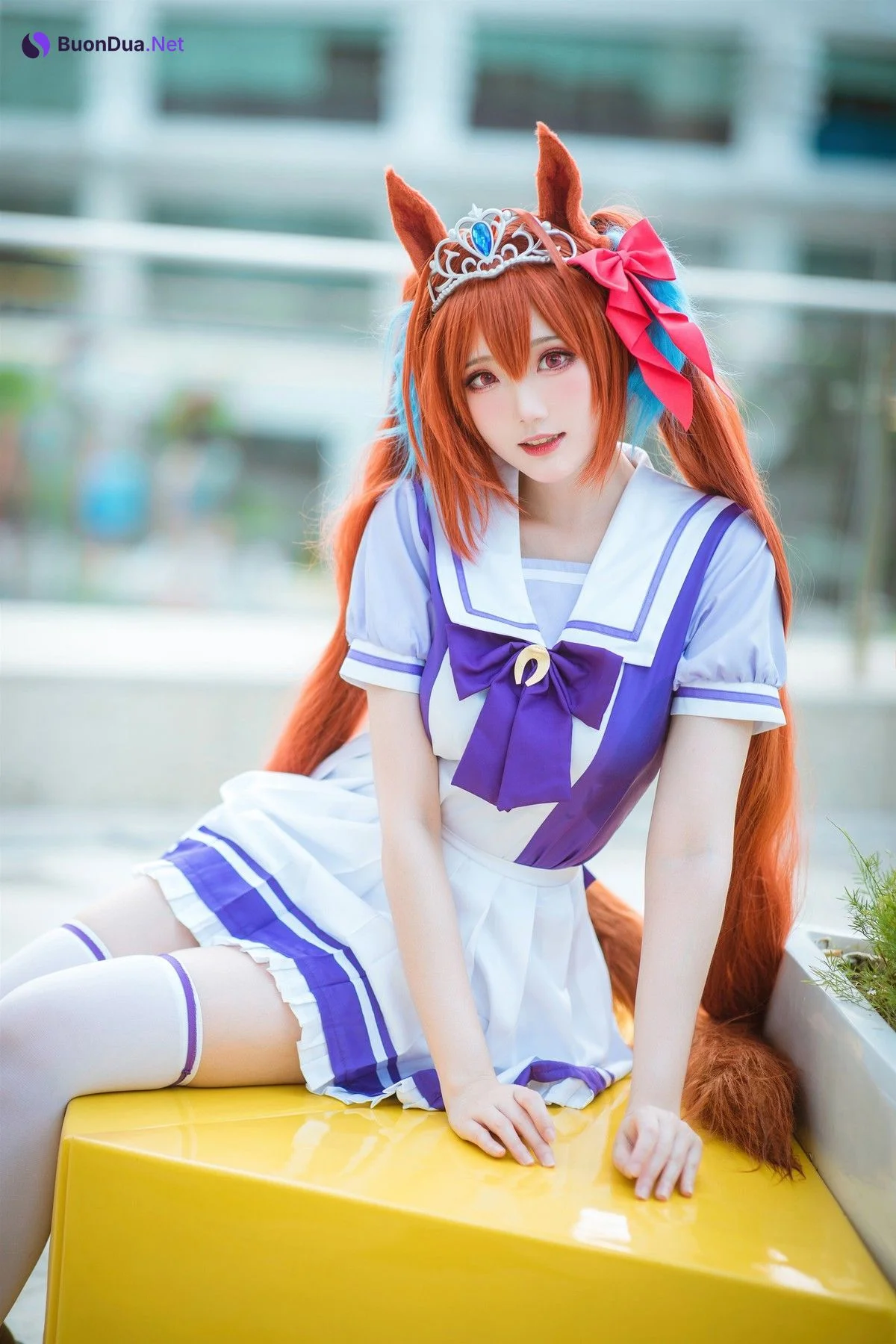 Cosplay 瓜希酱福利 赛马娘 大和赤骥 - Photo 7