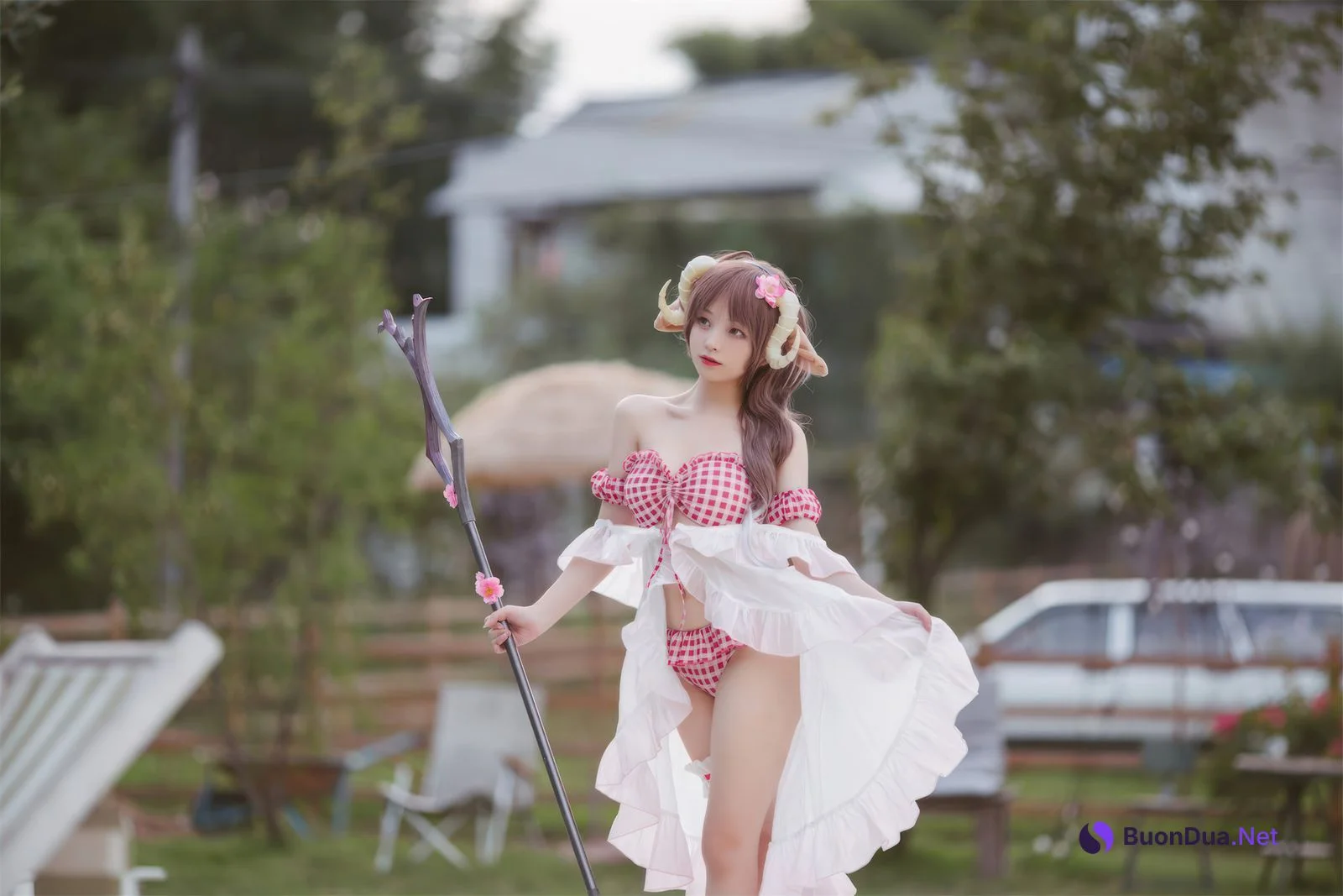 Cosplay 花铃 小羊夏卉 - Photo 13