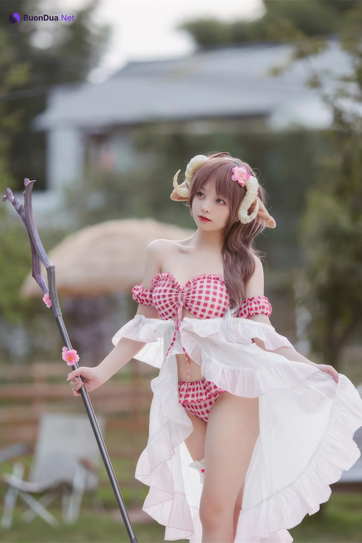 Cosplay 花铃 小羊夏卉 - Photo 14