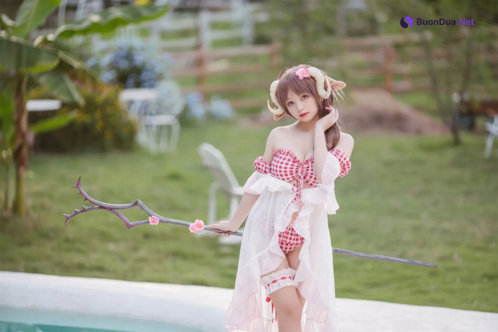 Cosplay 花铃 小羊夏卉 - Photo 15