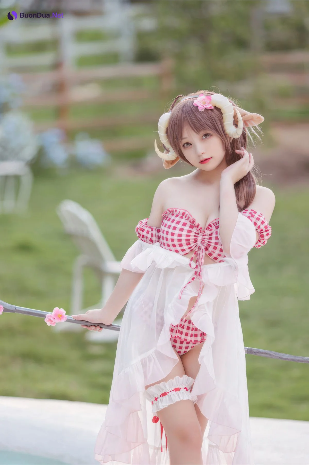 Cosplay 花铃 小羊夏卉 - Photo 16