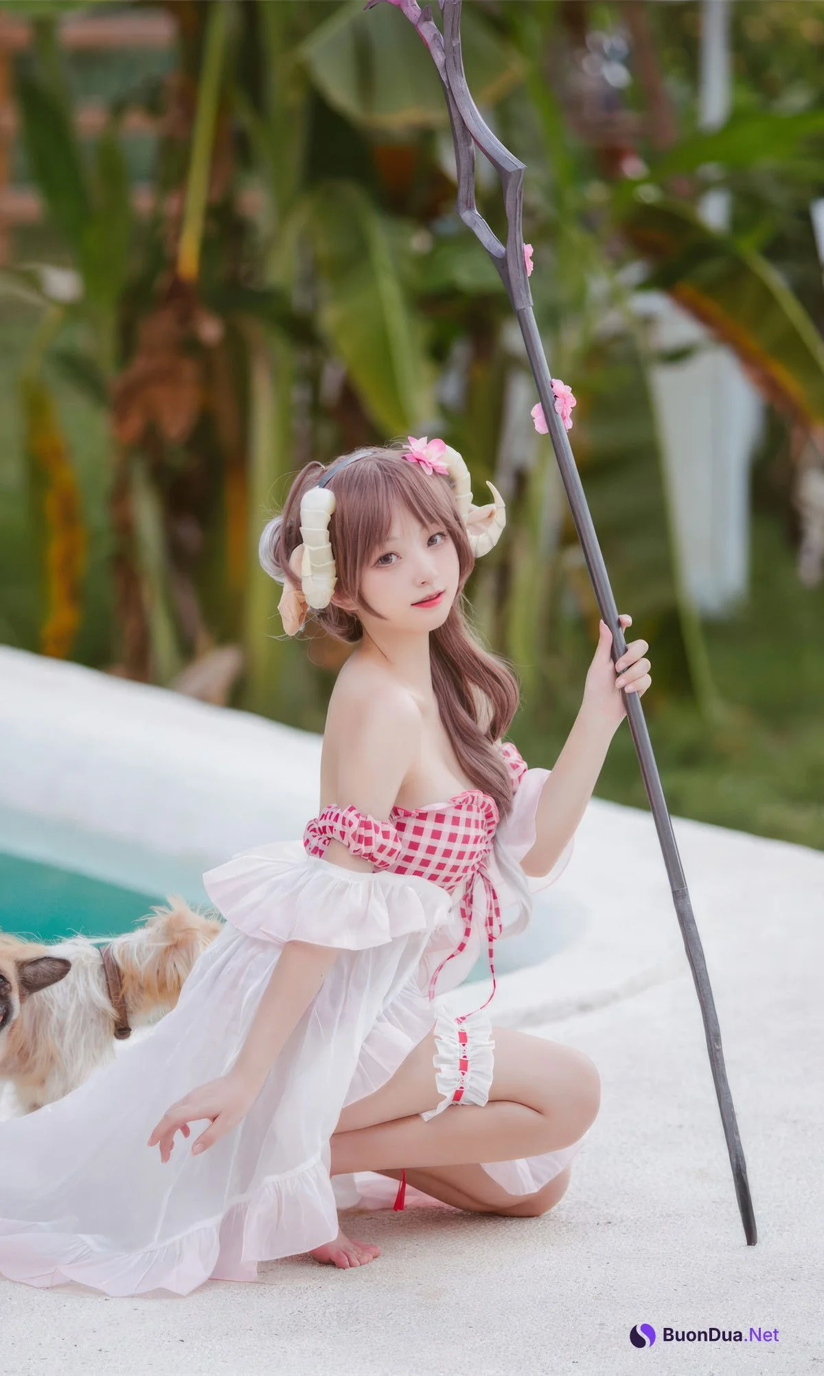 Cosplay 花铃 小羊夏卉 - Photo 6