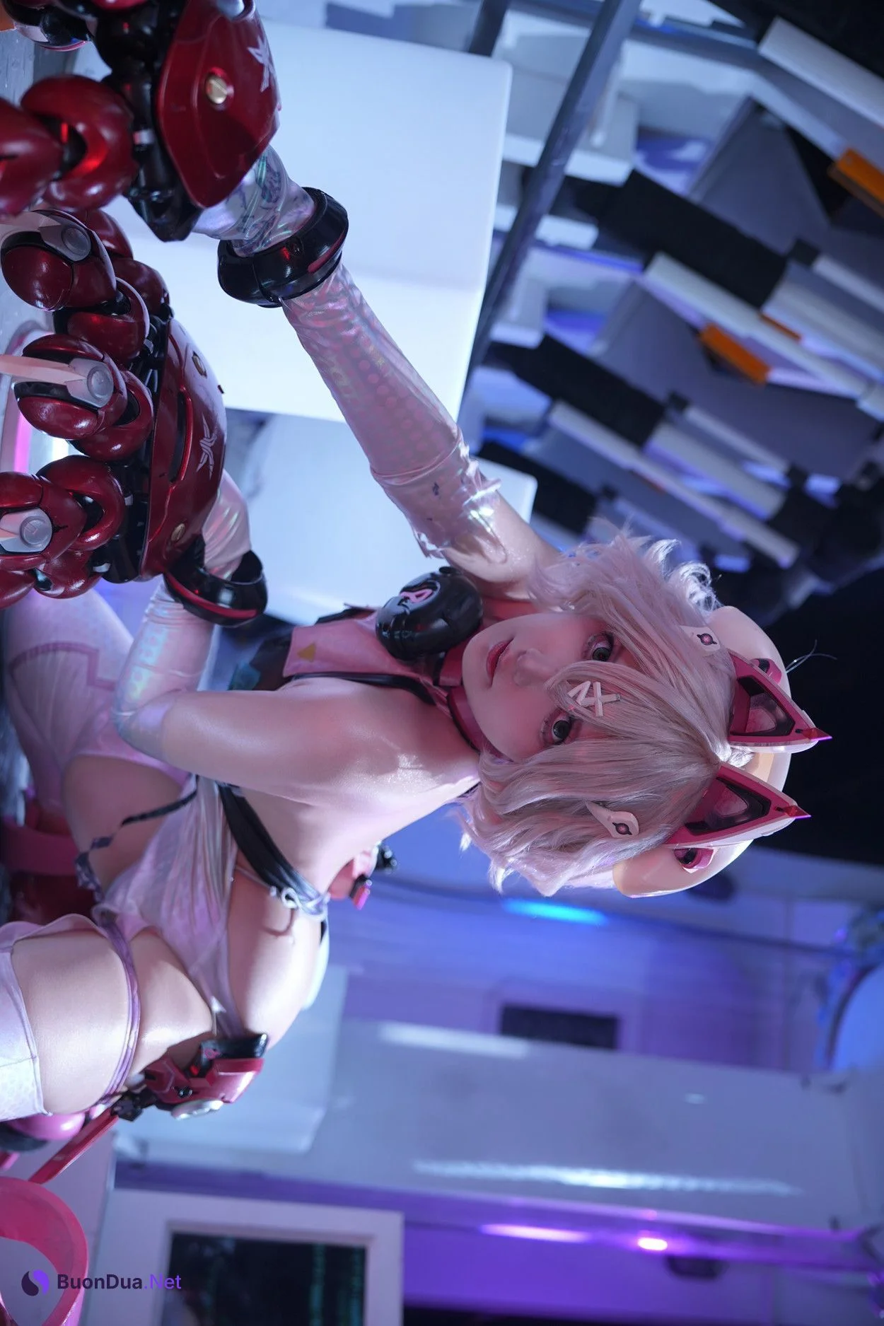 Cosplay 小和甜酒 交错战线绯俐 - Photo 14