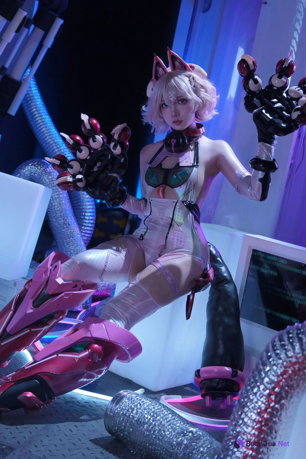 Cosplay 小和甜酒 交错战线绯俐 - Photo 2