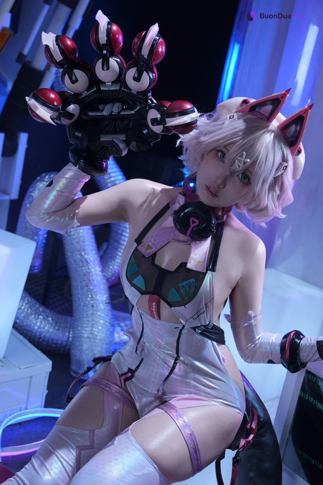 Cosplay 小和甜酒 交错战线绯俐 - Photo 7