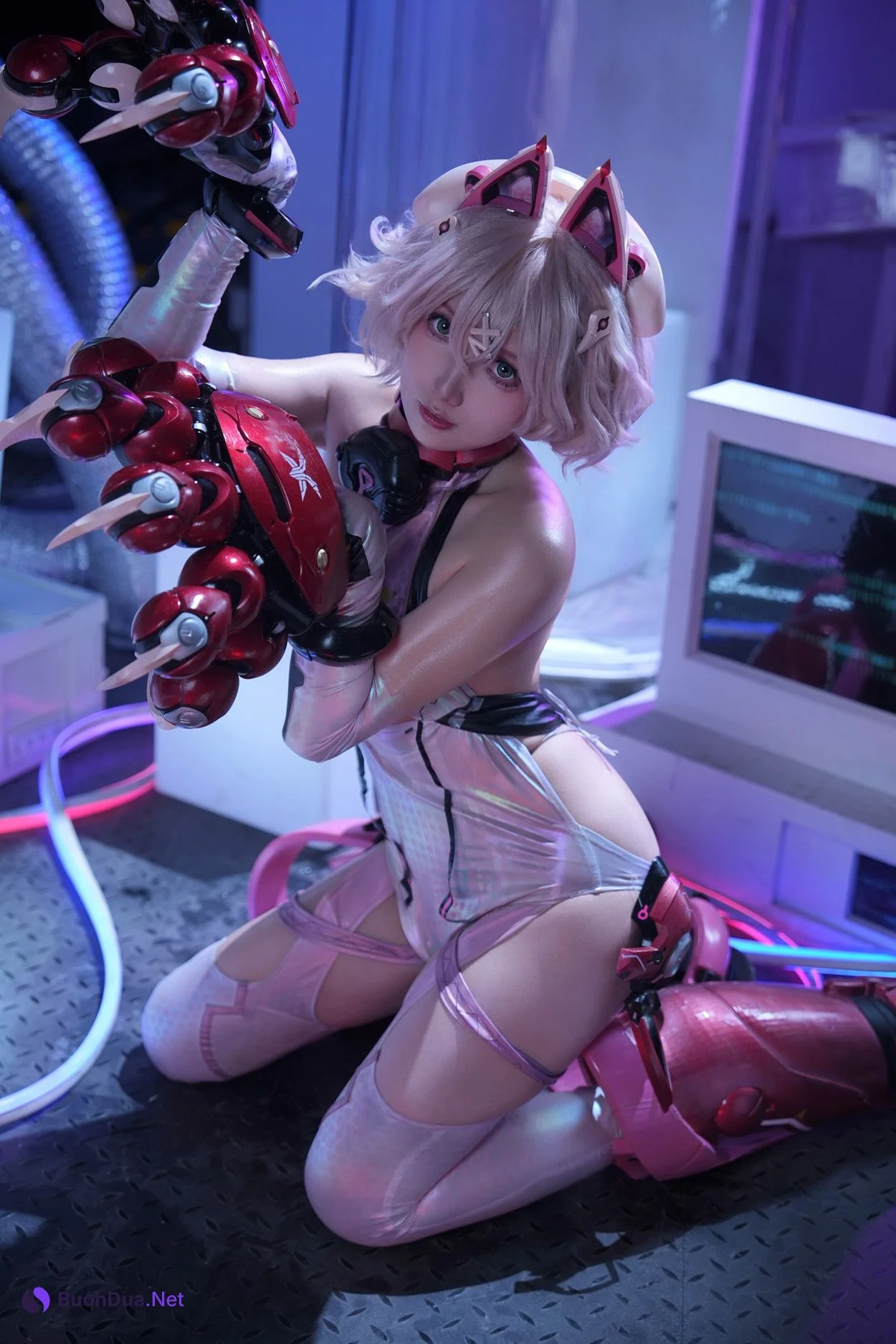 Cosplay 小和甜酒 交错战线绯俐 - Photo 8