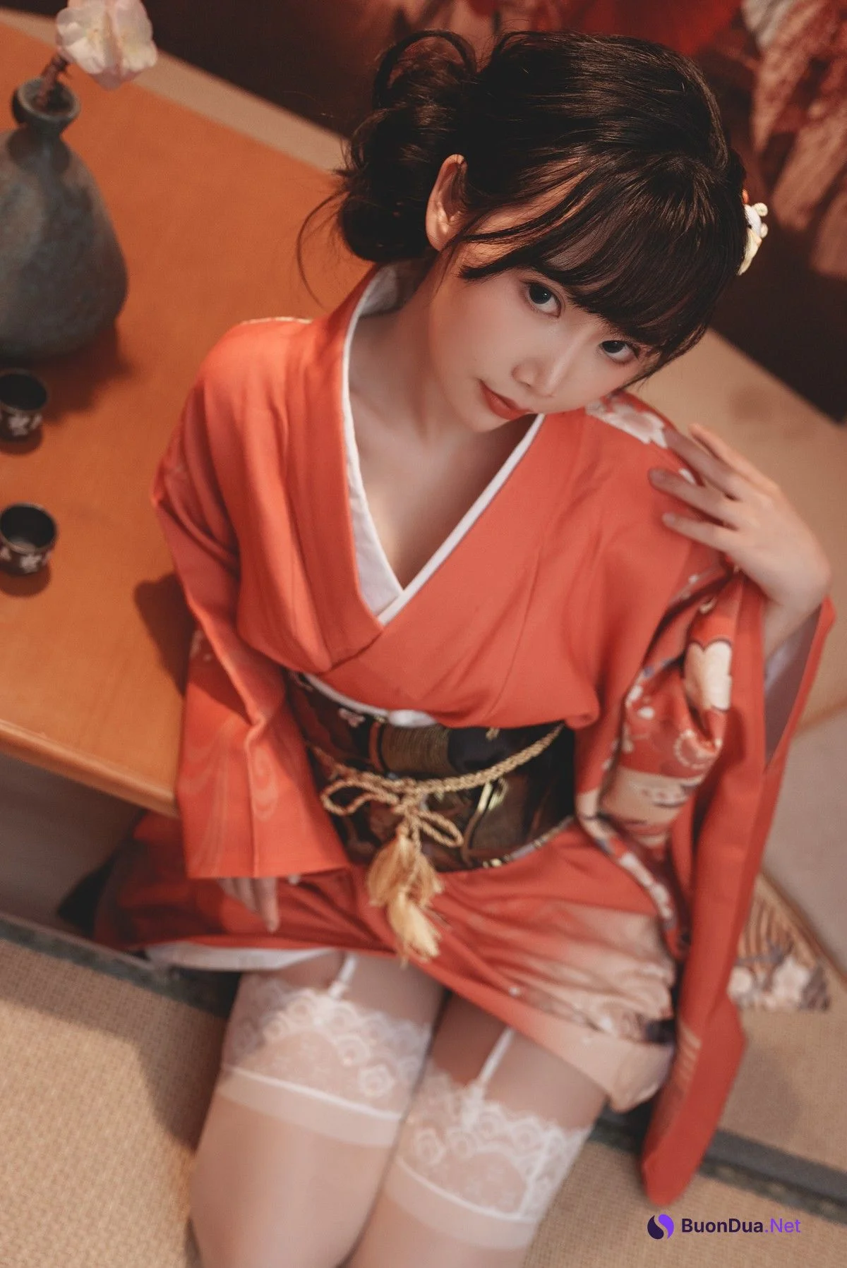 Cosplay 面饼仙儿 饼子和服内景 - Photo 12