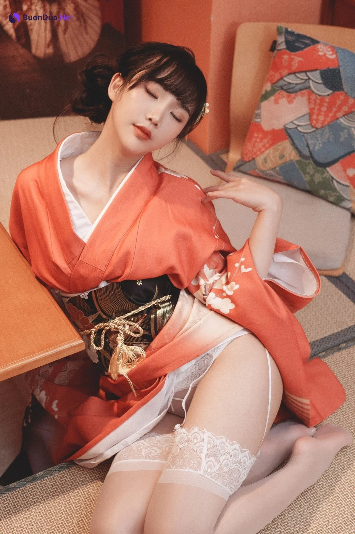 Cosplay 面饼仙儿 饼子和服内景 - Photo 13