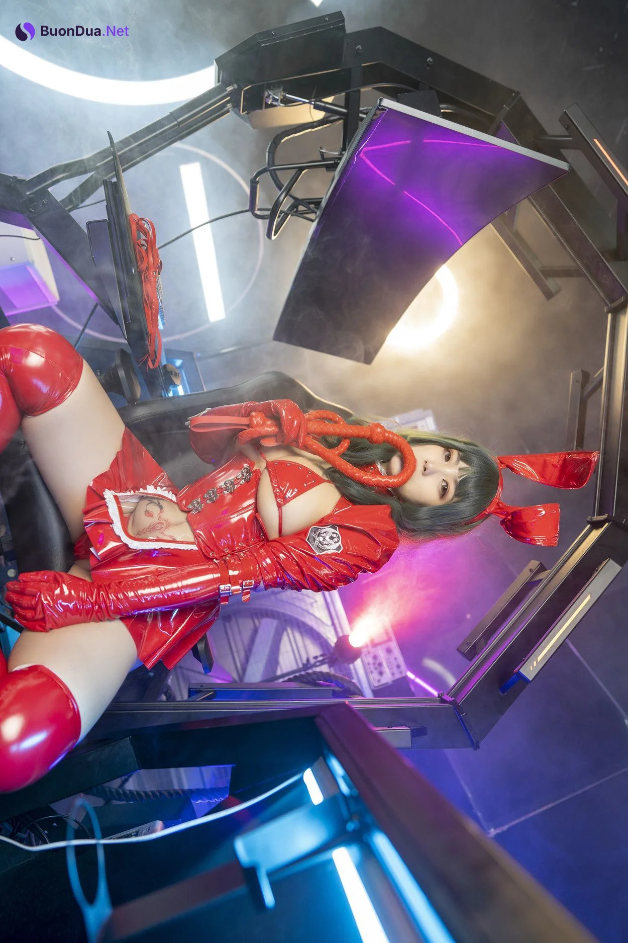 Cosplay 珟_珏Dita 暗黑兔女郎 - Photo 16
