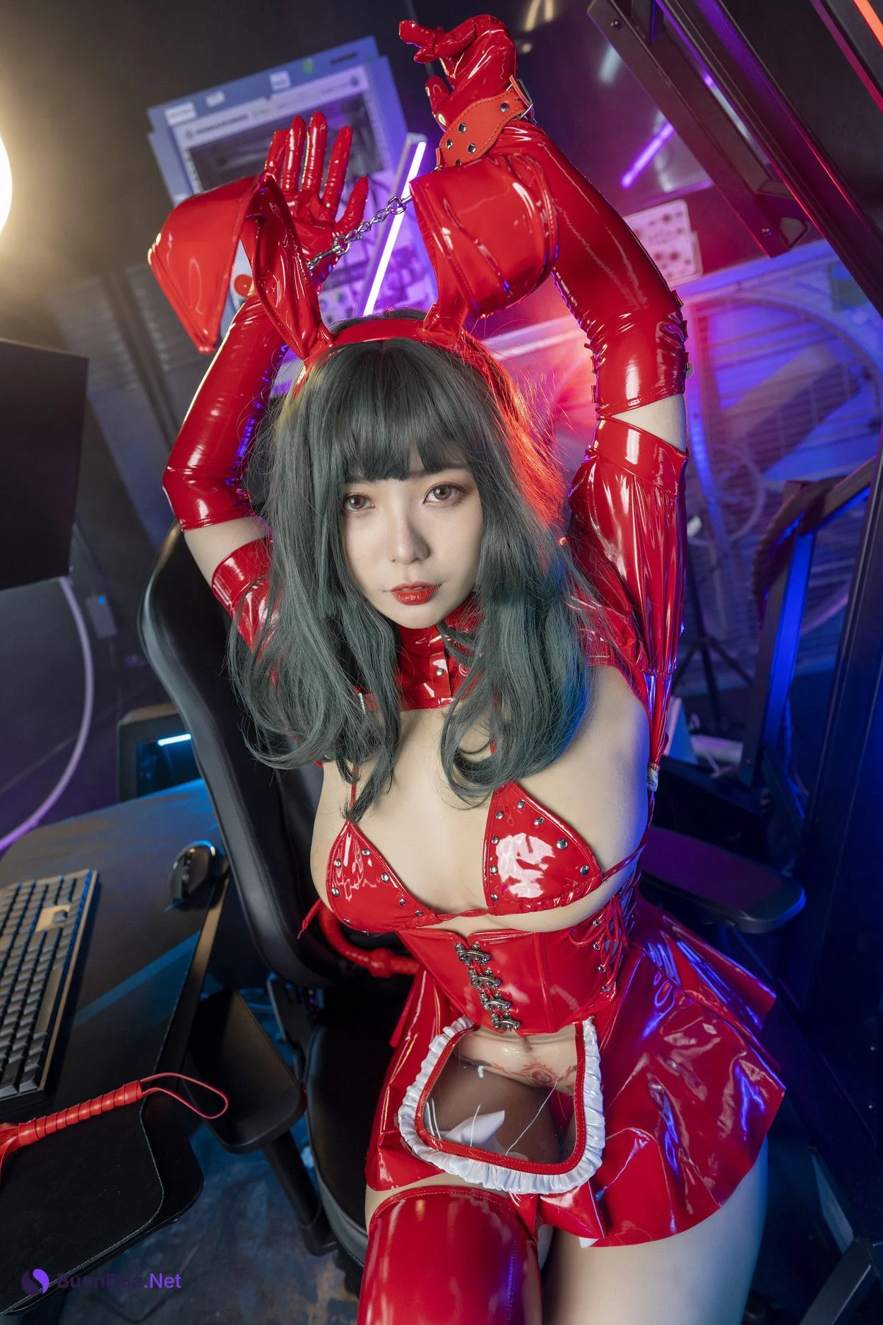 Cosplay 珟_珏Dita 暗黑兔女郎 - Photo 17