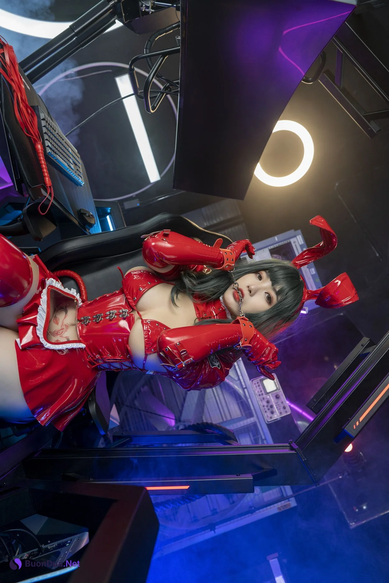 Cosplay 珟_珏Dita 暗黑兔女郎 - Photo 19