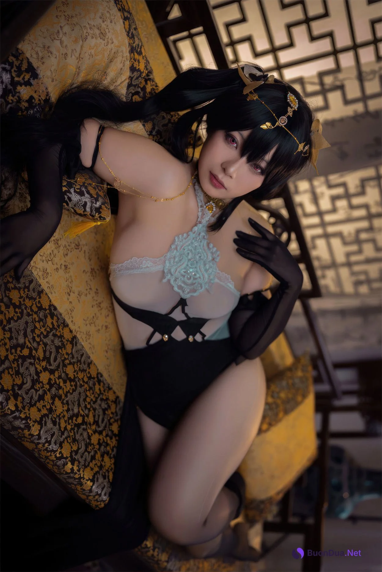 Cosplay 珟_珏Dita 碧蓝航线 镇海旗袍 - Photo 15