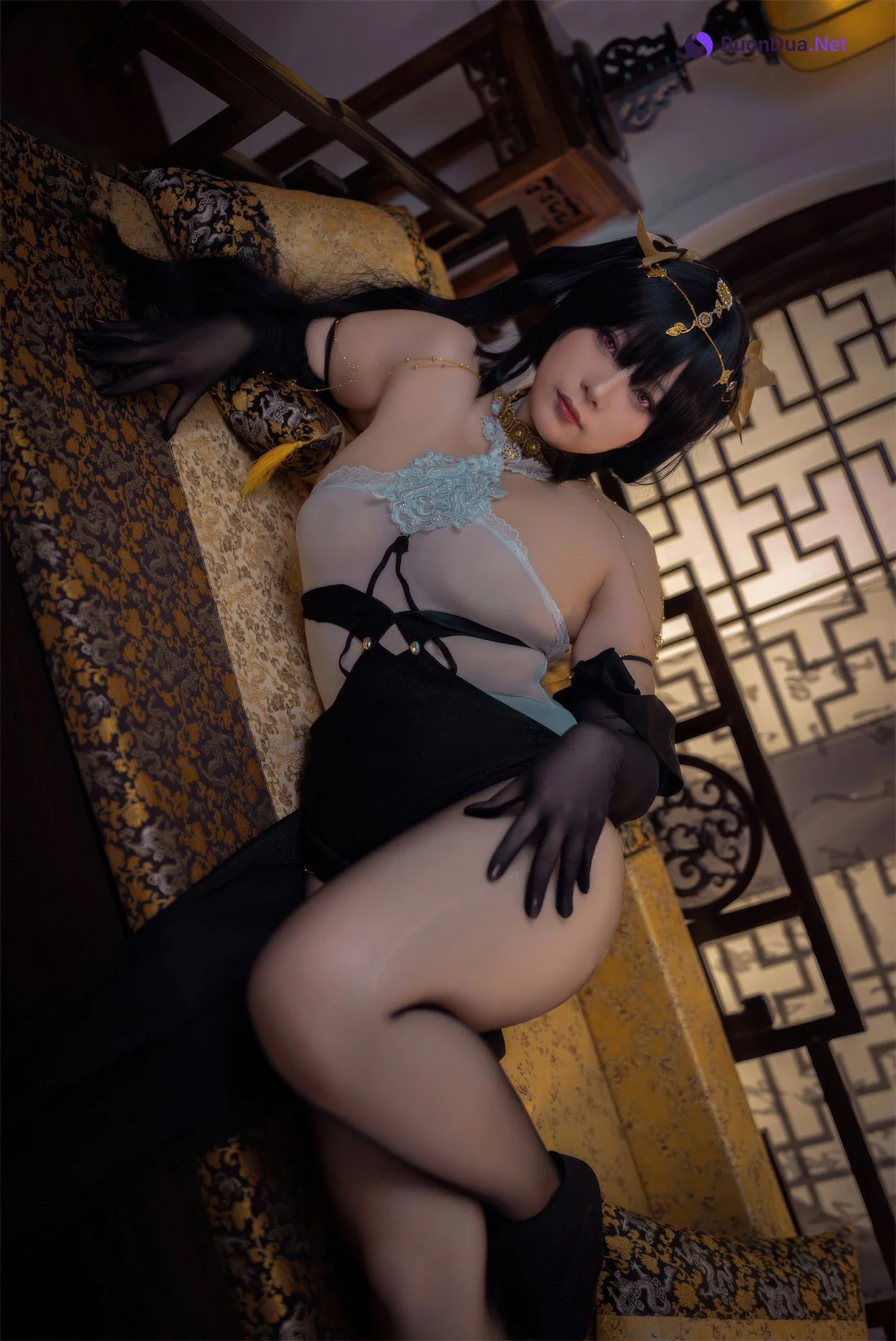 Cosplay 珟_珏Dita 碧蓝航线 镇海旗袍 - Photo 3