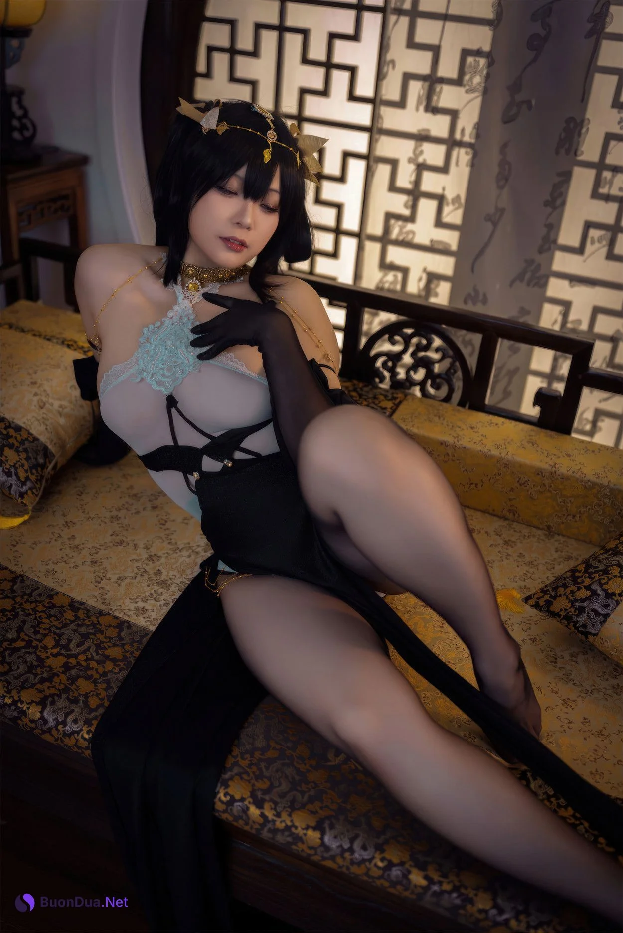 Cosplay 珟_珏Dita 碧蓝航线 镇海旗袍 - Photo 6