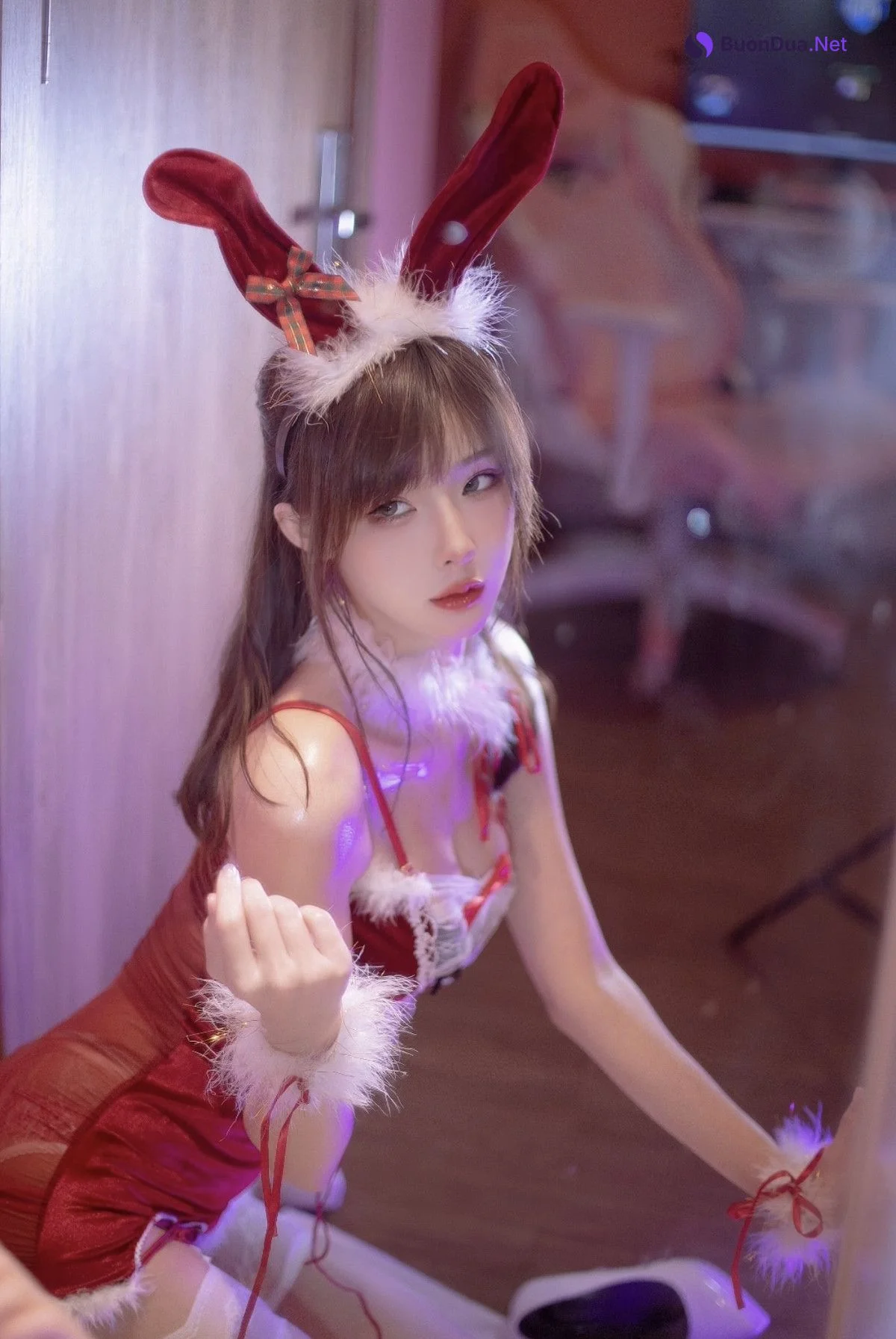 Cosplay 余多多Dudu 圣诞特辑 - Photo 18