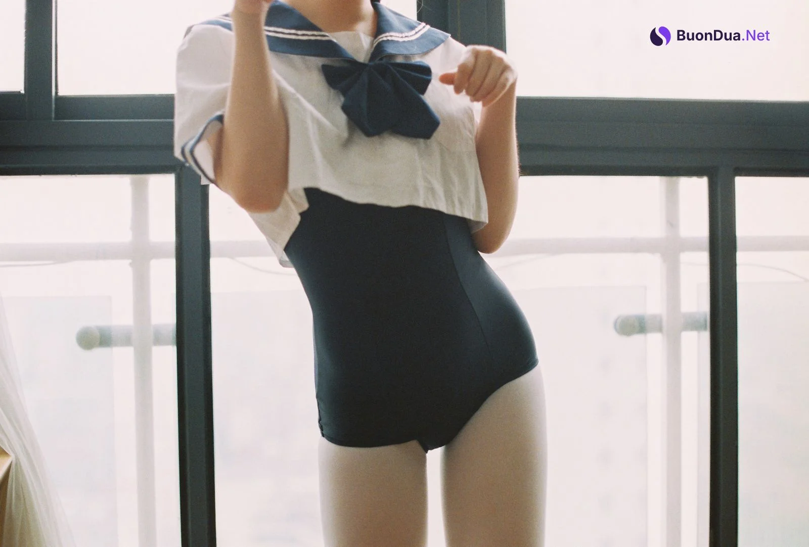 Cosplay 面饼仙儿 水手服 死库水 - Photo 13