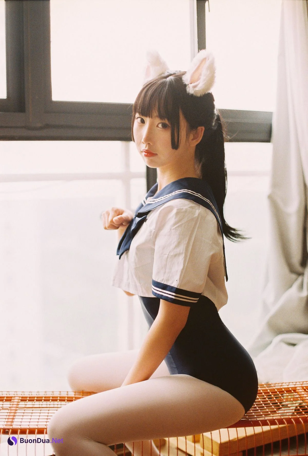 Cosplay 面饼仙儿 水手服 死库水 - Photo 16