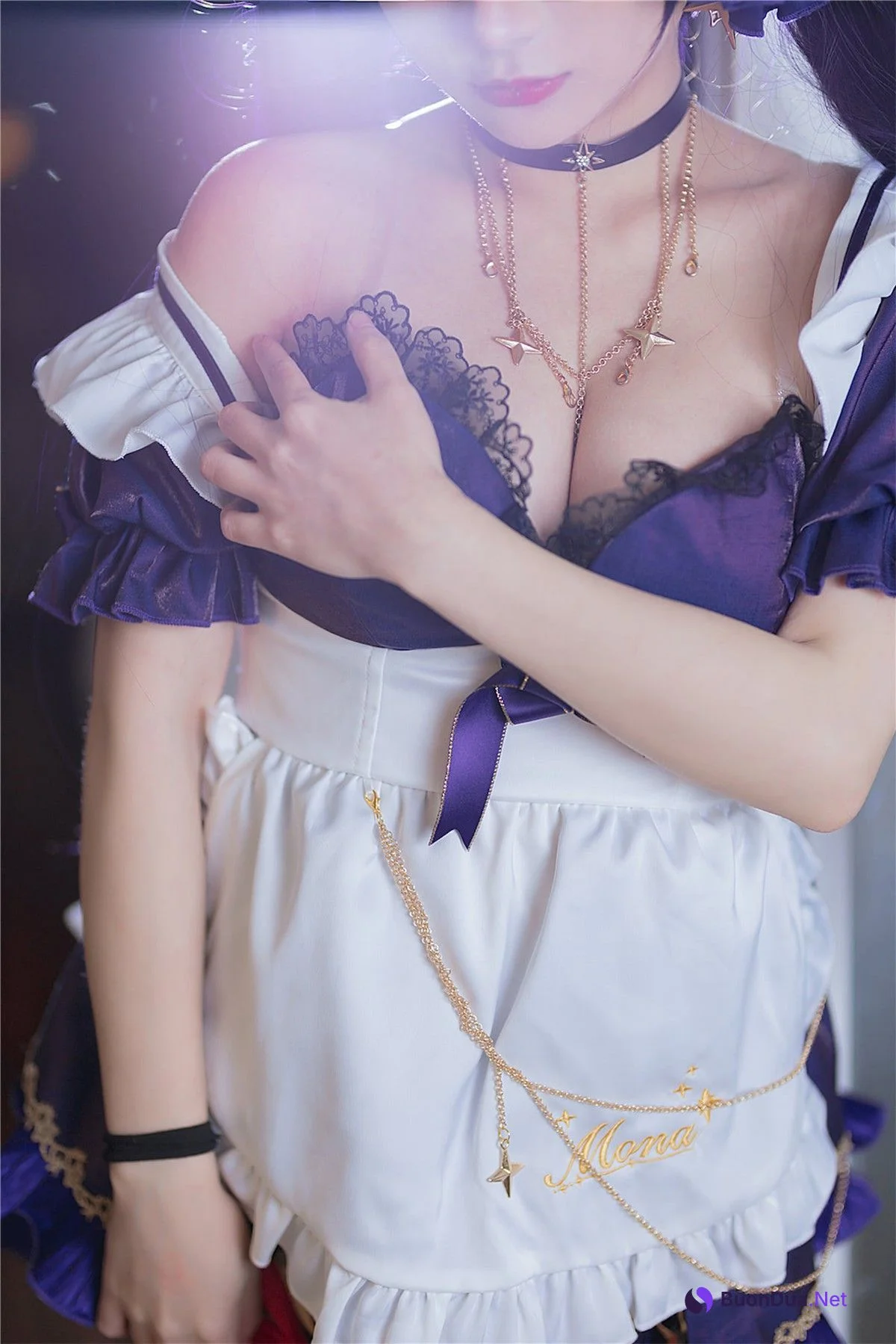 Cosplay 是三不是世 原神莫娜女仆 - Photo 18