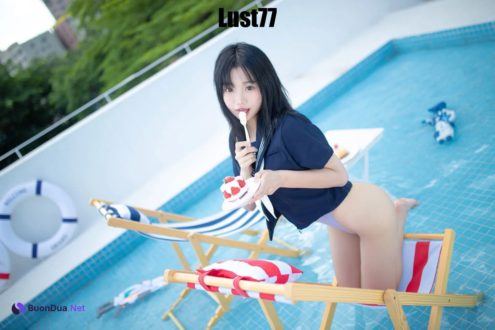 Cosplay 柒柒要乖哦 清凉夏日 - Photo 15
