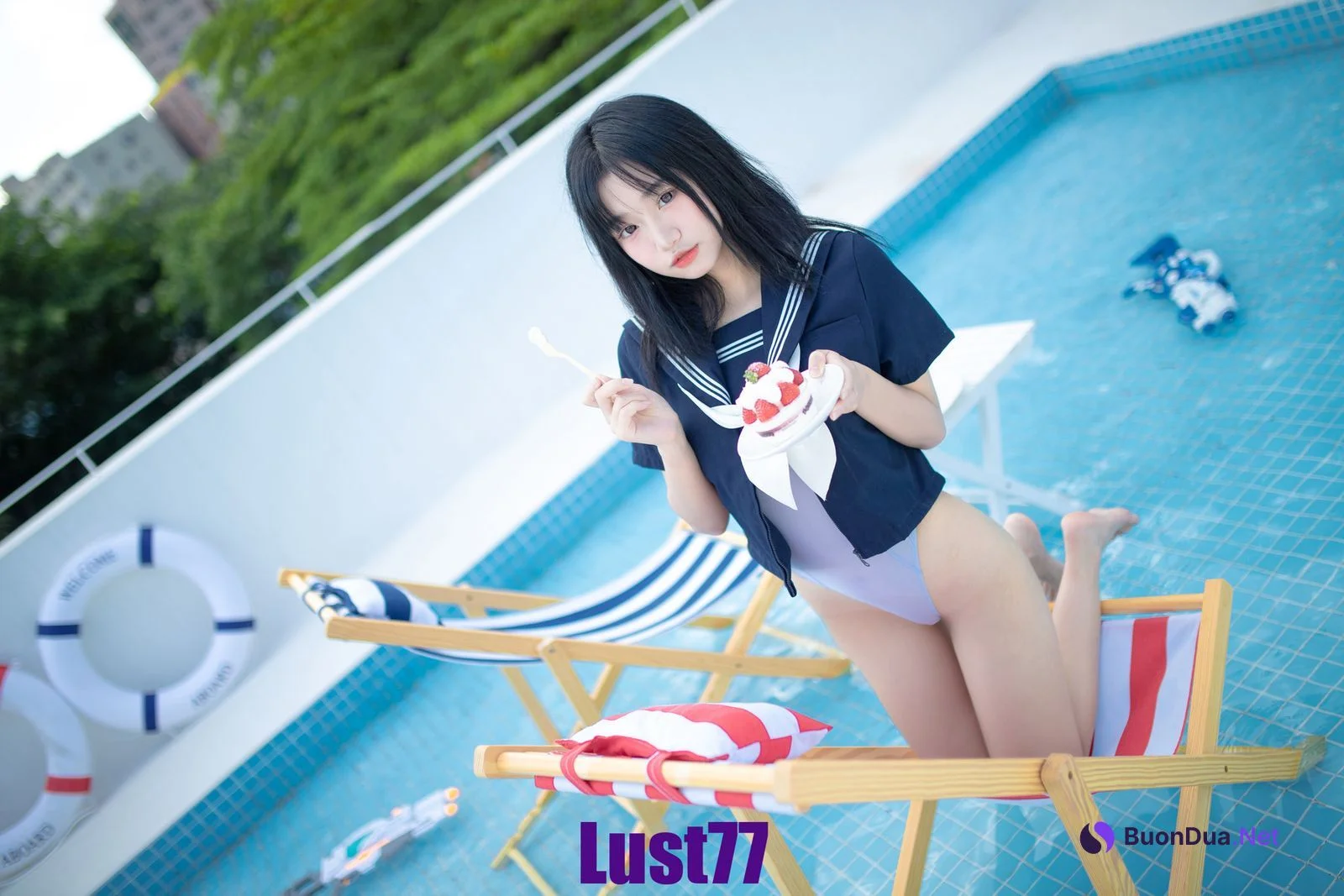 Cosplay 柒柒要乖哦 清凉夏日 - Photo 16