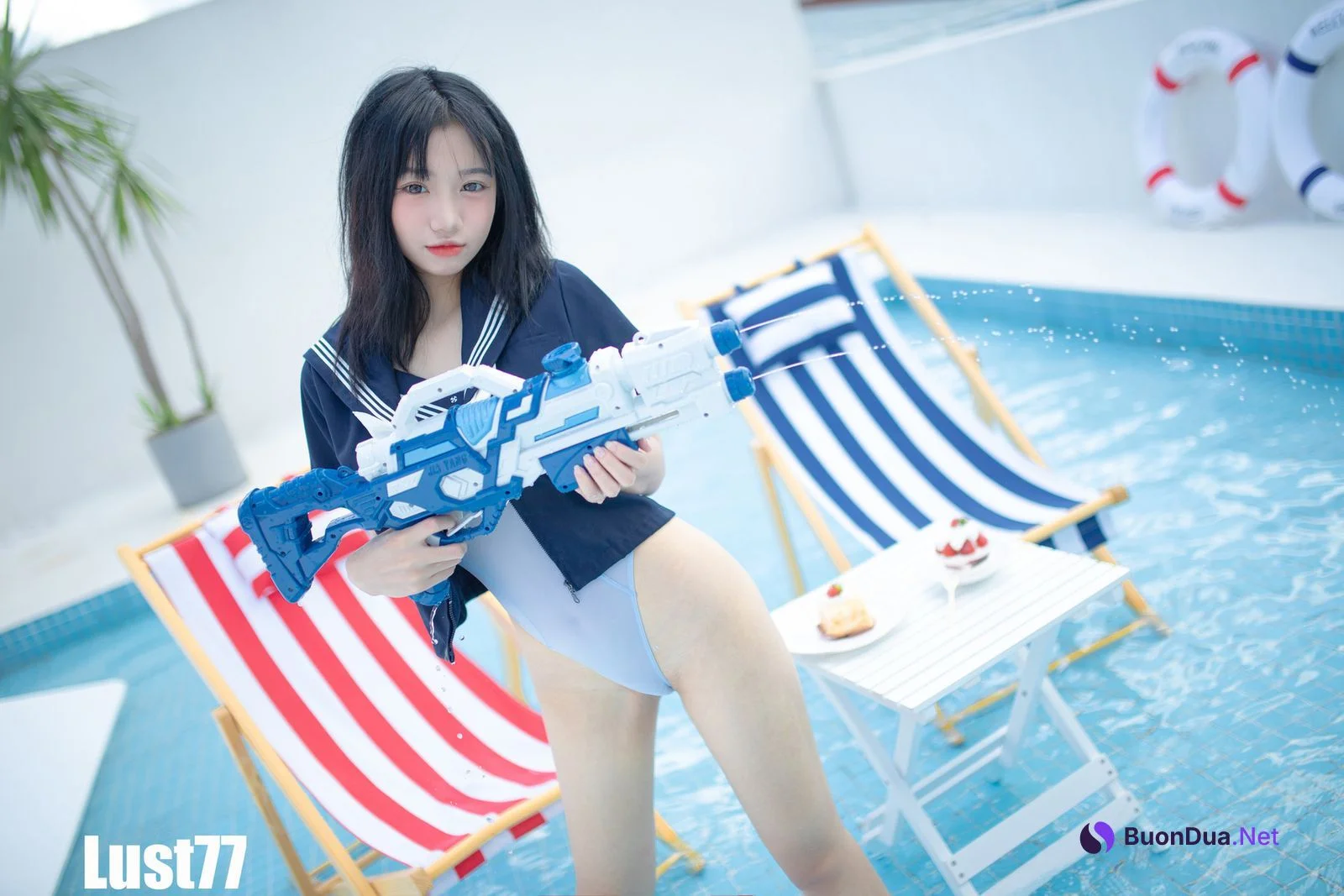 Cosplay 柒柒要乖哦 清凉夏日 - Photo 17
