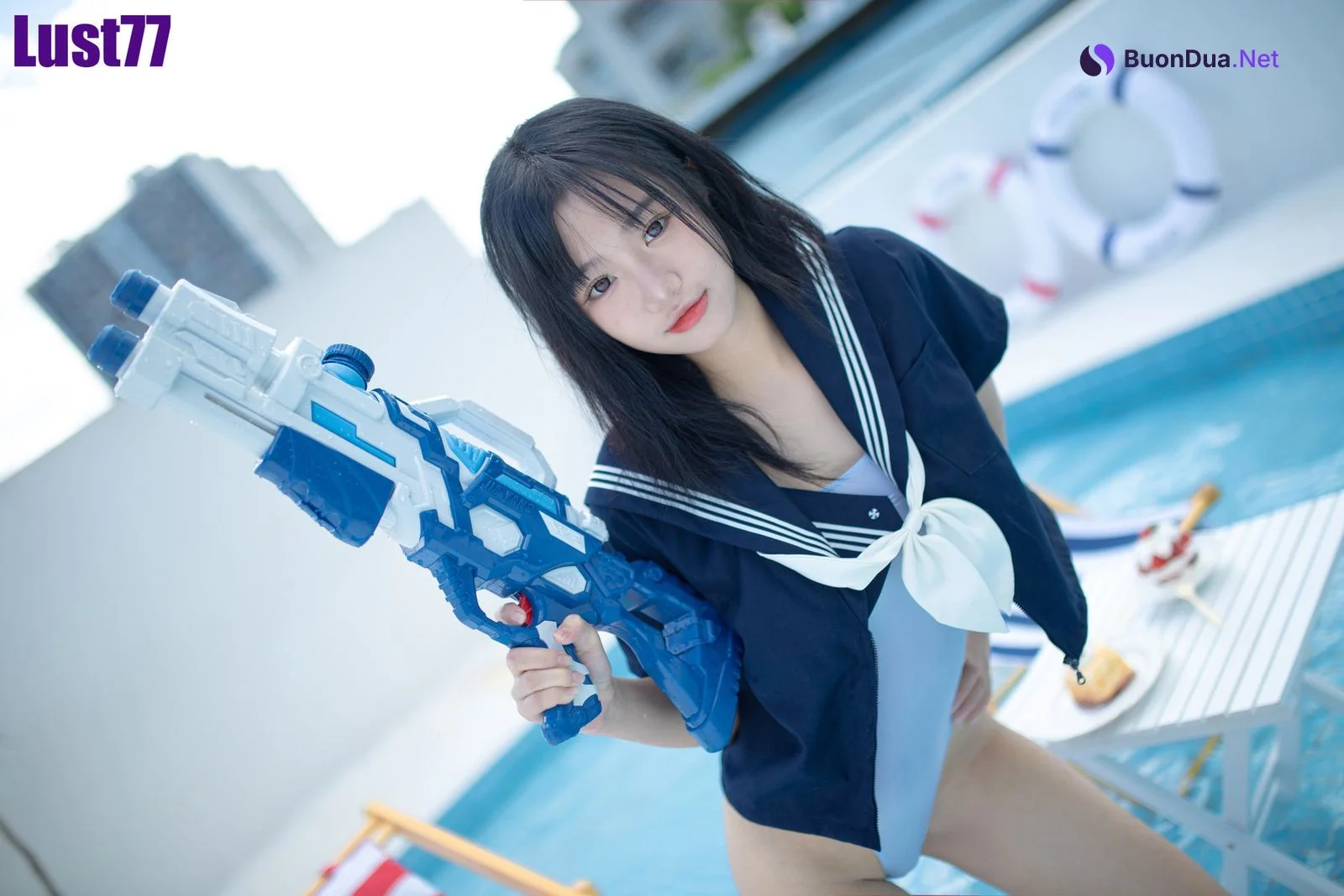 Cosplay 柒柒要乖哦 清凉夏日 - Photo 18