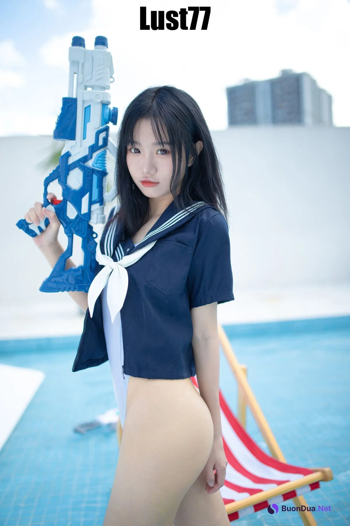 Cosplay 柒柒要乖哦 清凉夏日 - Photo 19