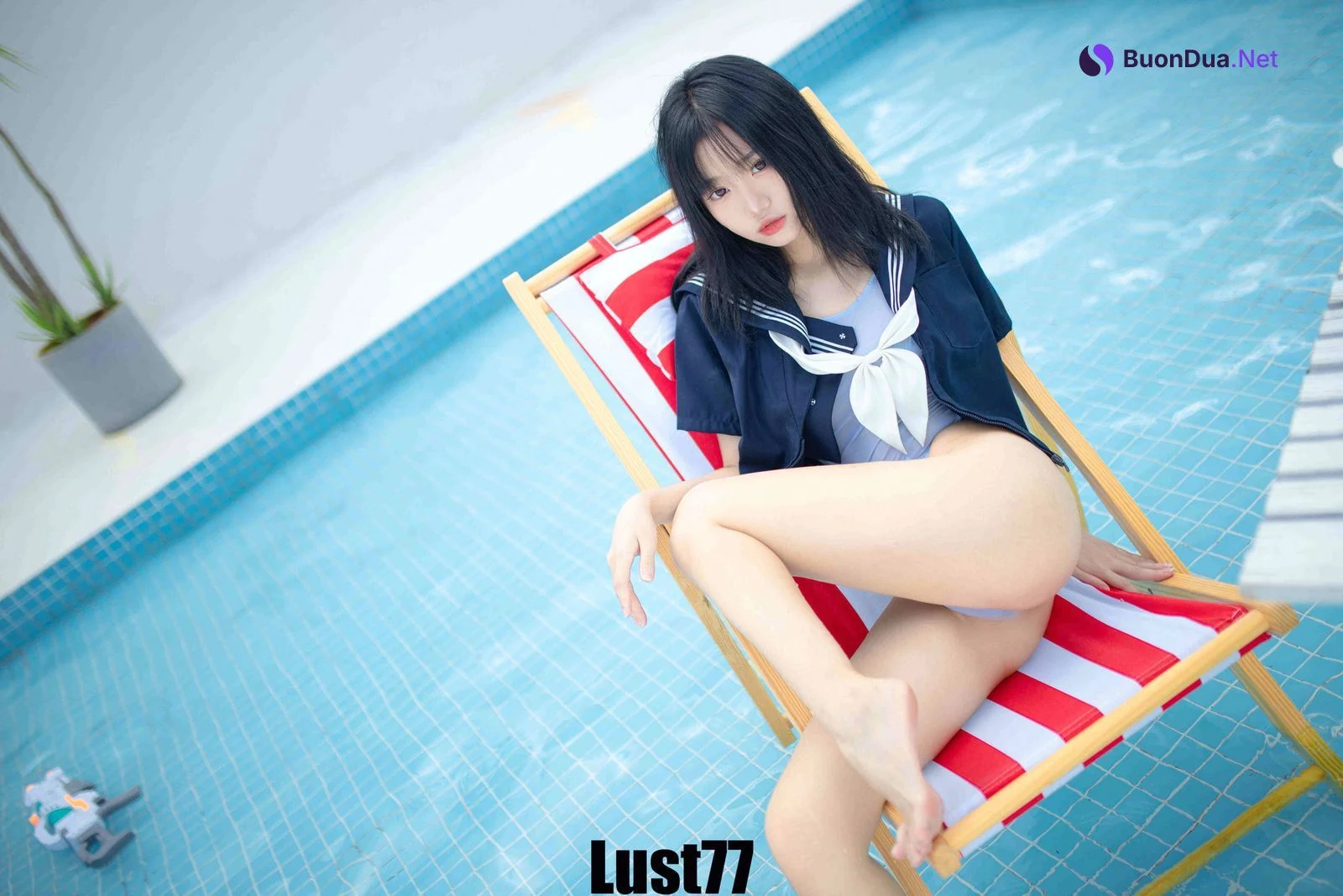 Cosplay 柒柒要乖哦 清凉夏日 - Photo 2