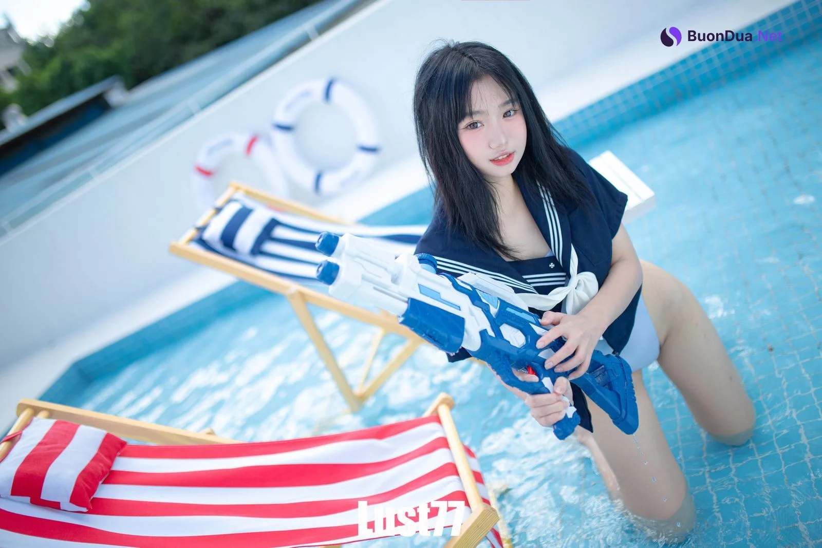Cosplay 柒柒要乖哦 清凉夏日 - Photo 20