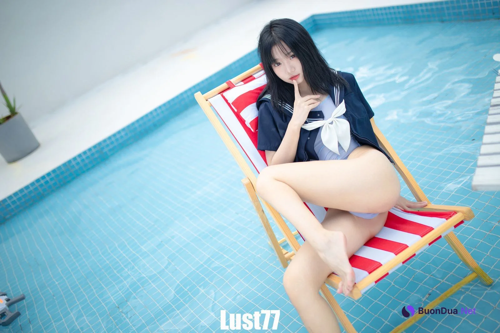 Cosplay 柒柒要乖哦 清凉夏日 - Photo 3