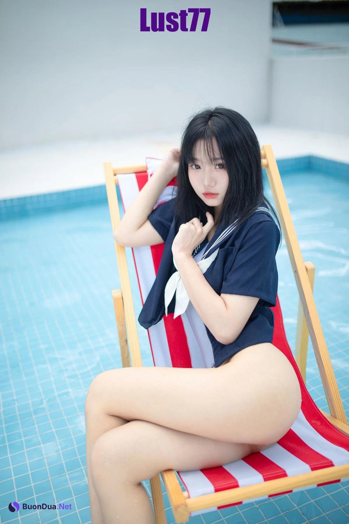 Cosplay 柒柒要乖哦 清凉夏日 - Photo 4
