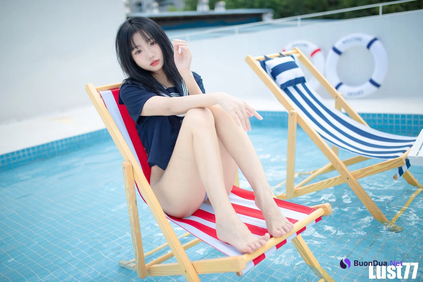 Cosplay 柒柒要乖哦 清凉夏日 - Photo 8