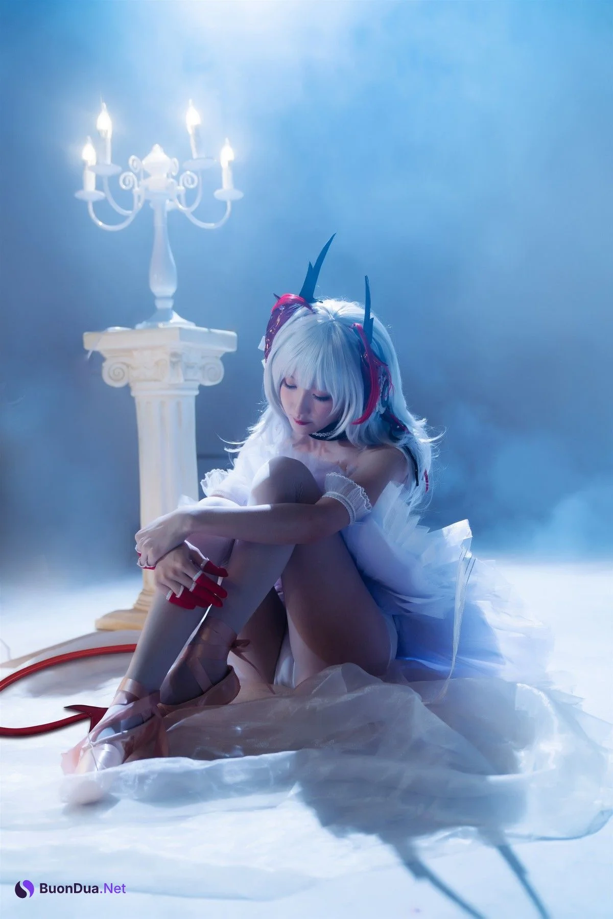 Cosplay 阿包也是兔娘 明日方舟 芭蕾 - Photo 5