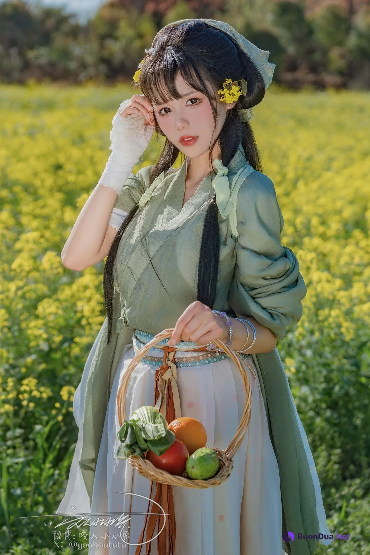Cosplay 黏黏团子兔 田耕记 - Photo 6
