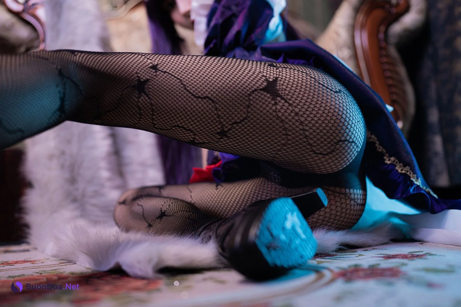 阿包也是兔娘 Cosplay 莫娜女仆 - Photo 20