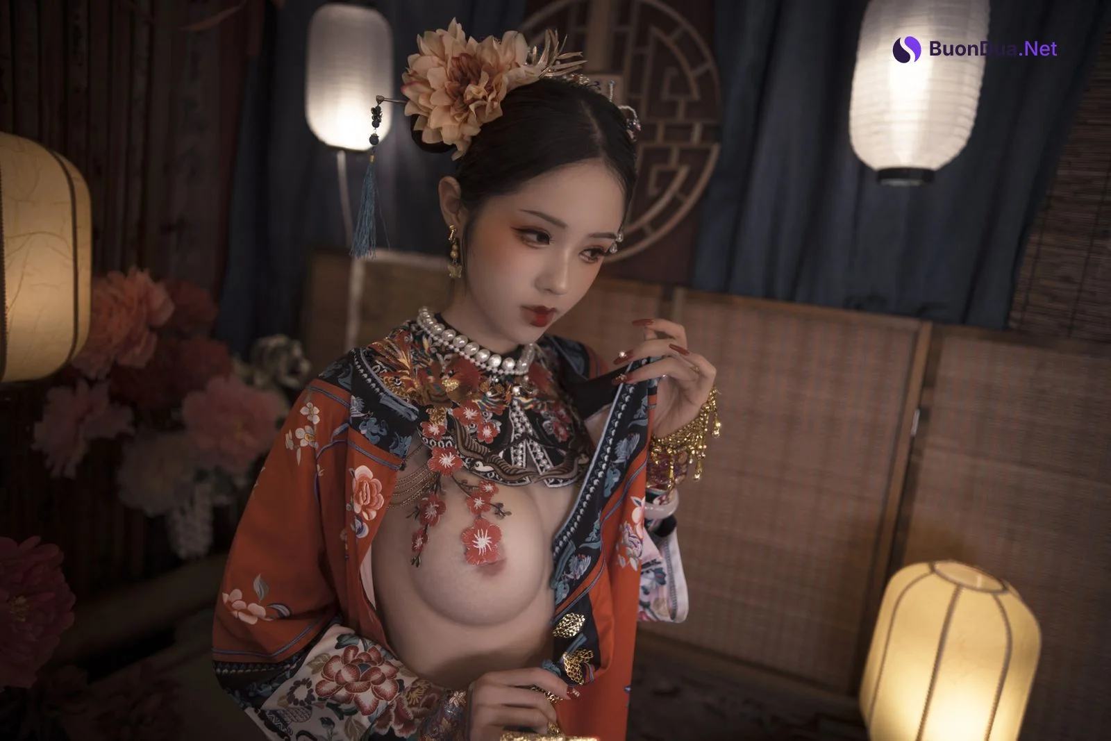 Cosplay 钛合金大粑粑 满清服饰 - Photo 11