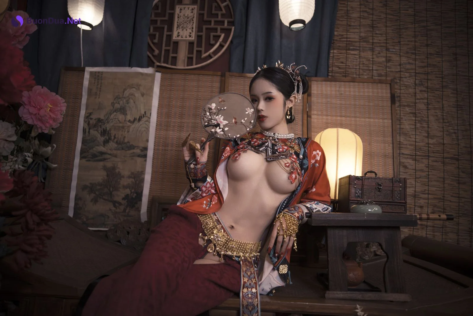 Cosplay 钛合金大粑粑 满清服饰 - Photo 14