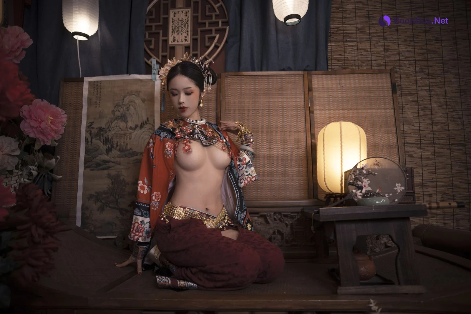 Cosplay 钛合金大粑粑 满清服饰 - Photo 15