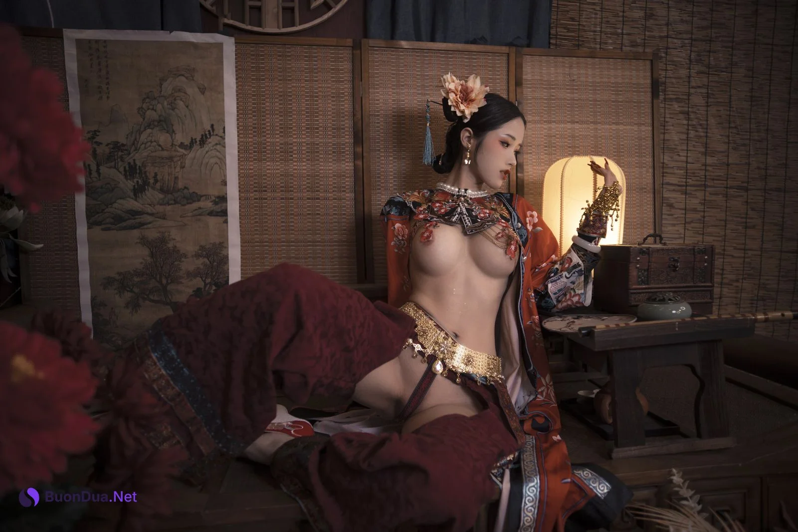 Cosplay 钛合金大粑粑 满清服饰 - Photo 18