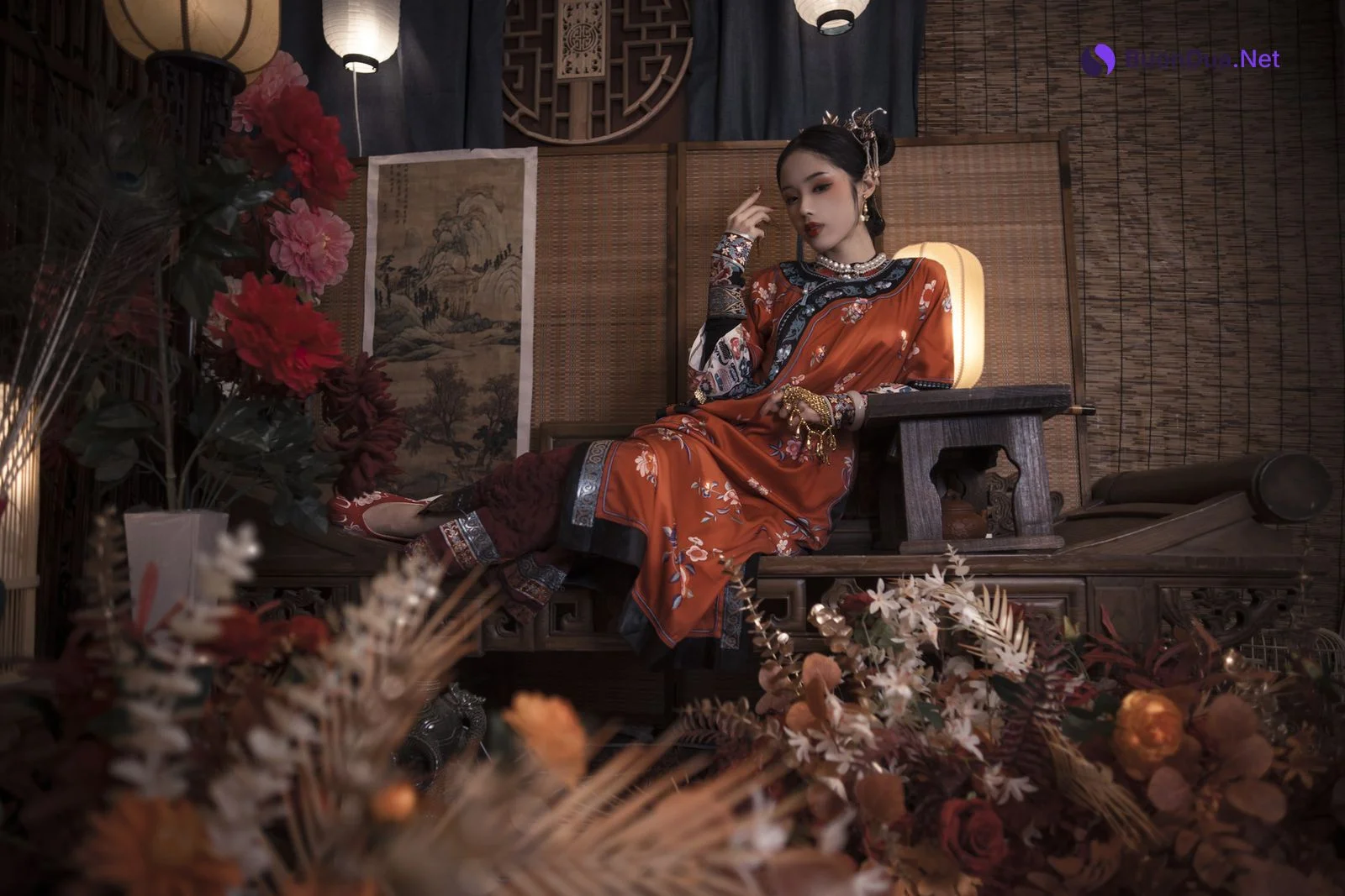 Cosplay 钛合金大粑粑 满清服饰 - Photo 2