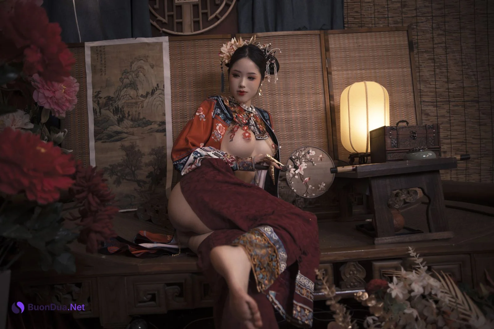 Cosplay 钛合金大粑粑 满清服饰 - Photo 20