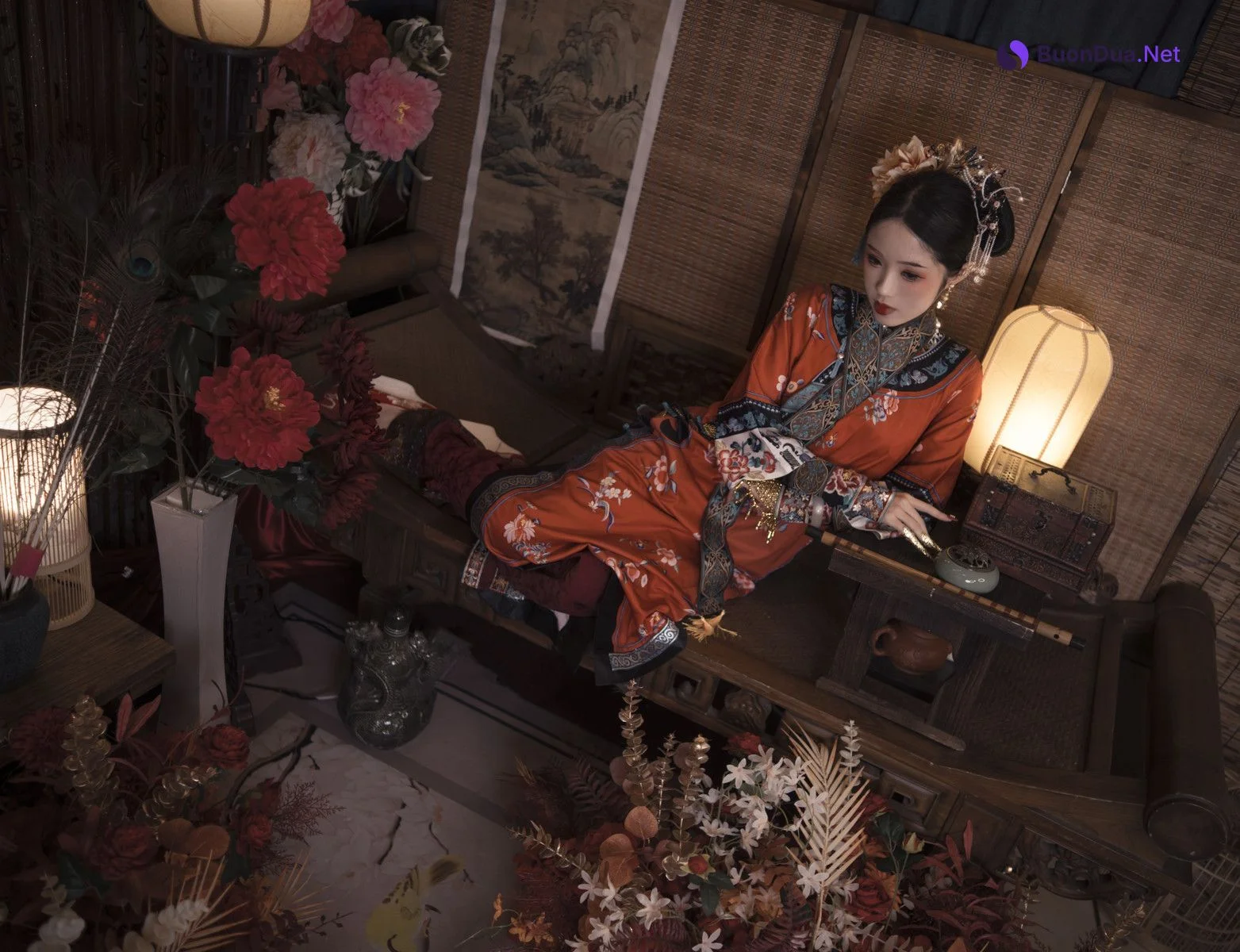 Cosplay 钛合金大粑粑 满清服饰 - Photo 5